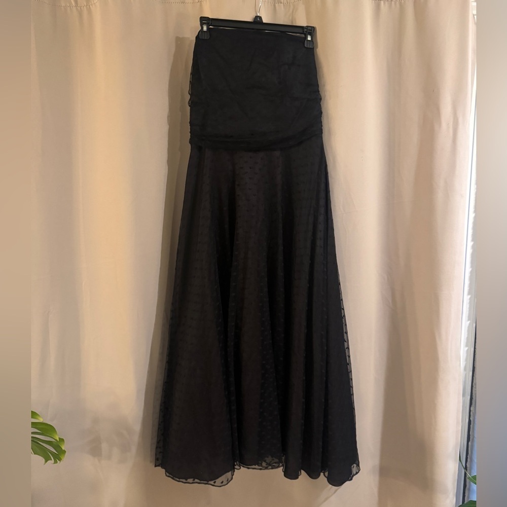 Women’s Scott McClintock Strapless Black Maxi Dress